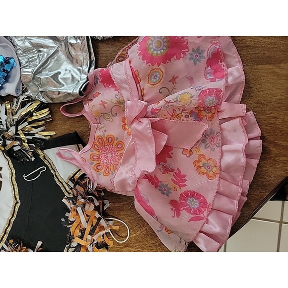 Build A Bear Workshop BABW Girl Bear Clothes Huge lot Cheer Rainbow etc.. - Picture 2 of 14